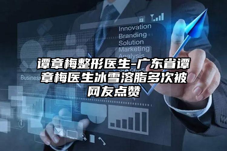 谭章梅整形医生-广东省谭章梅医生冰雪溶脂多次被网友点赞