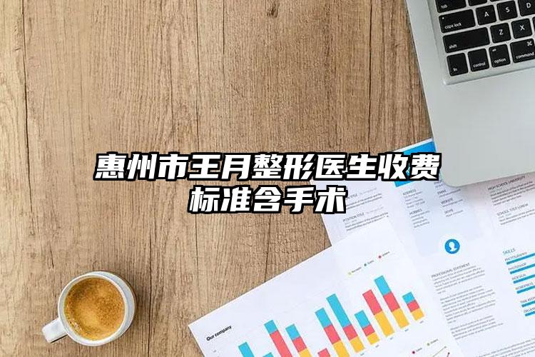 惠州市王月整形医生收费标准含手术